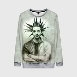 Свитшот женский Король и Шут, цвет: 3D-меланж