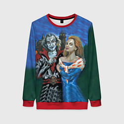 Свитшот женский Король и Шут, цвет: 3D-красный