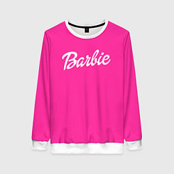 Свитшот женский Барби, цвет: 3D-белый