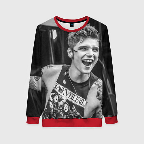 Женский свитшот Black Veil Brides / 3D-Красный – фото 1