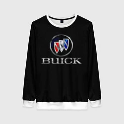 Свитшот женский Buick, цвет: 3D-белый