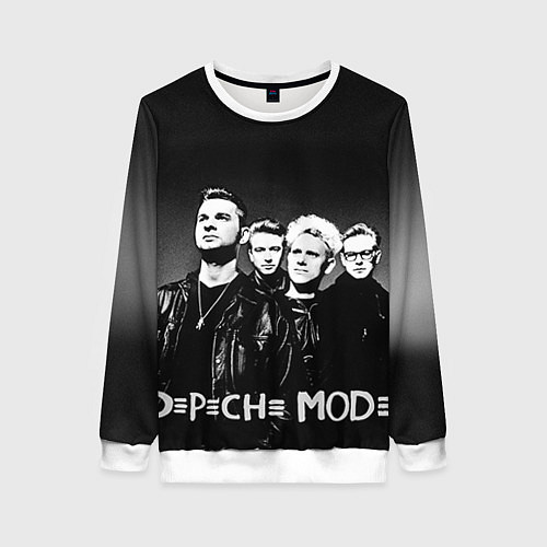 Женский свитшот Depeche Mode: mono / 3D-Белый – фото 1