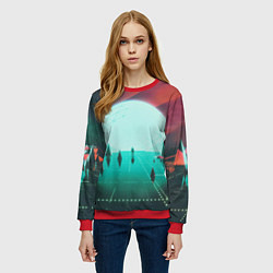 Свитшот женский Imagine Dragons: Levitate, цвет: 3D-красный — фото 2