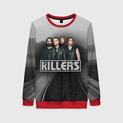 Свитшот женский The Killers, цвет: 3D-красный