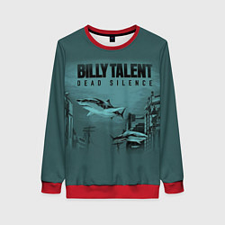 Свитшот женский Billy Talent: Dead Silence, цвет: 3D-красный