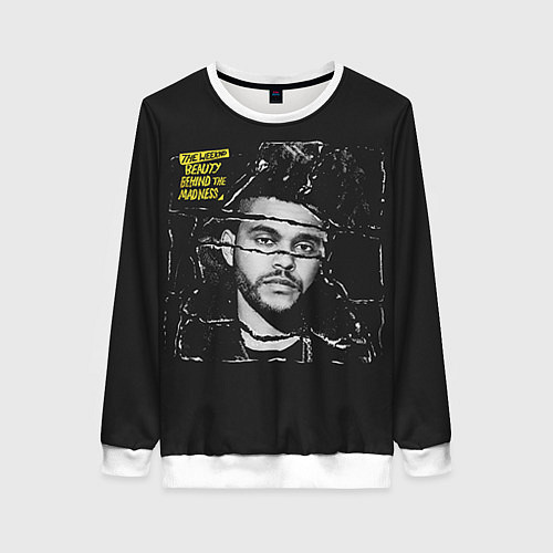Женский свитшот The Weeknd: Madness / 3D-Белый – фото 1