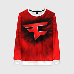 Свитшот женский Team Faze, цвет: 3D-белый