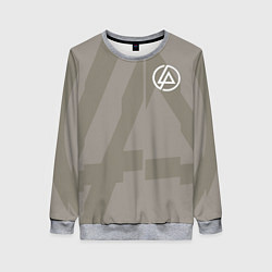 Свитшот женский Linkin Park: Grey style, цвет: 3D-меланж