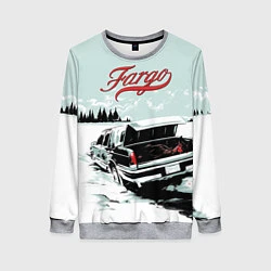 Свитшот женский Fargo Car, цвет: 3D-меланж