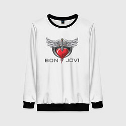 Женский свитшот Bon Jovi