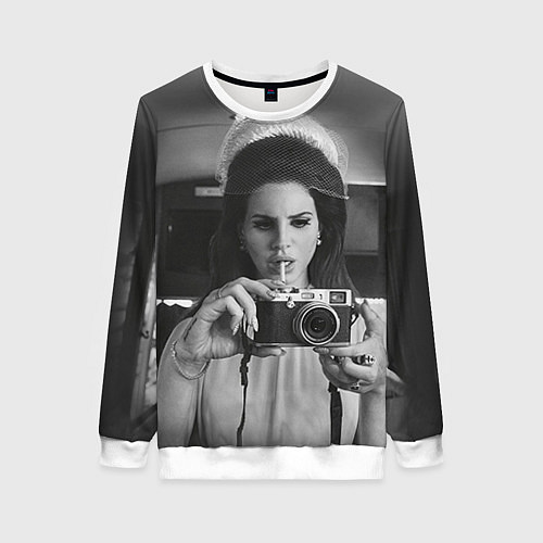 Женский свитшот Lana Photographer / 3D-Белый – фото 1