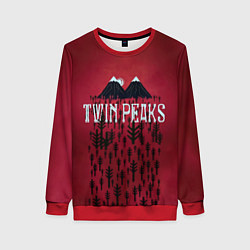 Женский свитшот Twin Peaks Wood
