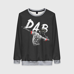 Свитшот женский Paul Pogba: Dab, цвет: 3D-меланж