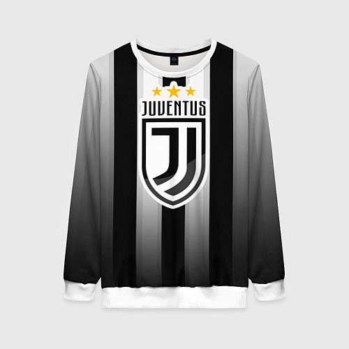 Женский свитшот Juventus FC: New logo / 3D-Белый – фото 1
