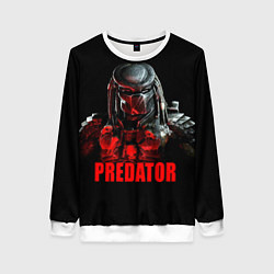 Свитшот женский Iron Predator, цвет: 3D-белый