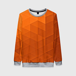 Женский свитшот Orange abstraction