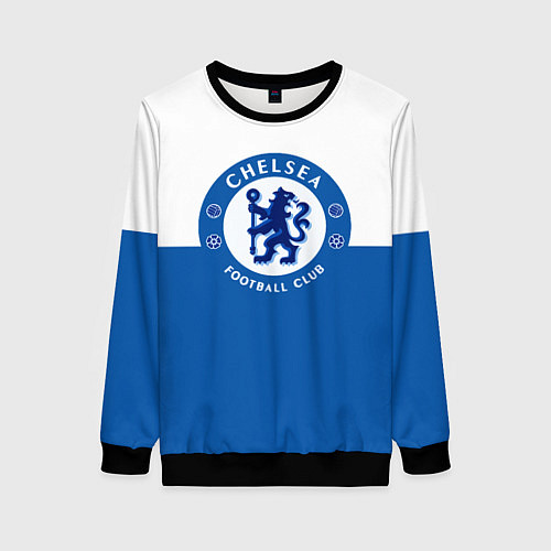 Женский свитшот Chelsea FC: Duo Color / 3D-Черный – фото 1