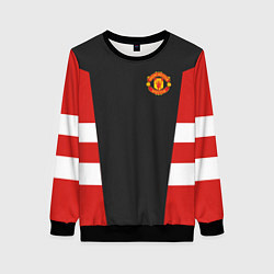 Свитшот женский Man UTD FC: Vintage 2018, цвет: 3D-черный