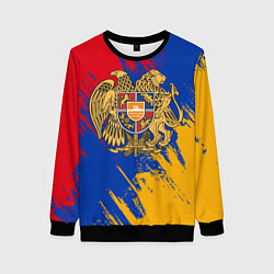 Женский свитшот Герб и флаг Армении