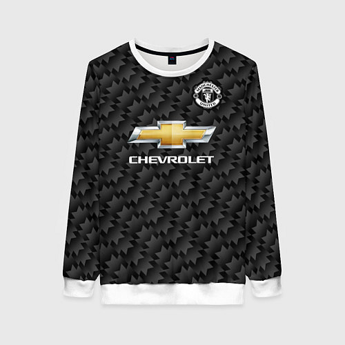 Женский свитшот Man UTD: Pogba Away 17/18 / 3D-Белый – фото 1