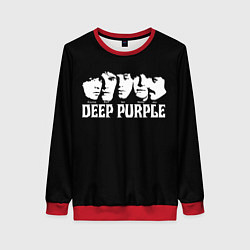 Свитшот женский Deep Purple, цвет: 3D-красный