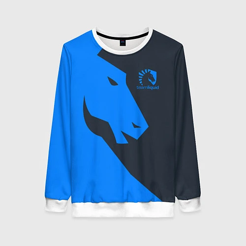 Женский свитшот Team Liquid Uniform / 3D-Белый – фото 1