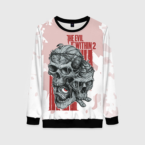 Женский свитшот The Evil Within 2 / 3D-Черный – фото 1