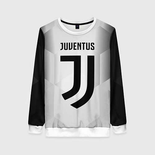 Женский свитшот FC Juventus: Silver Original / 3D-Белый – фото 1