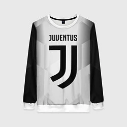 Свитшот женский FC Juventus: Silver Original, цвет: 3D-белый