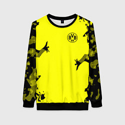 Свитшот женский FC Borussia Dortmund: Yellow Original, цвет: 3D-черный