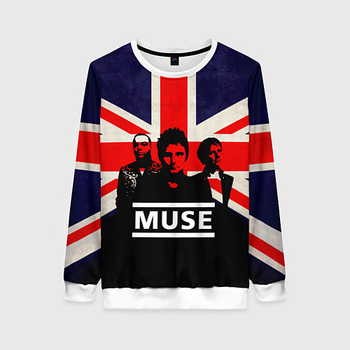 Женский свитшот Muse UK / 3D-Белый – фото 1