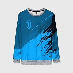 Свитшот женский FC Juventus: Blue Original, цвет: 3D-меланж