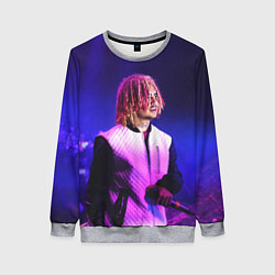 Свитшот женский Lil Pump: Neon Style, цвет: 3D-меланж