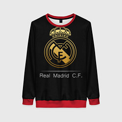 Свитшот женский FC Real Madrid: Gold Edition, цвет: 3D-красный