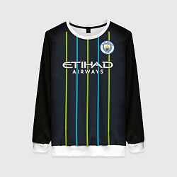 Свитшот женский FC Manchester City: Away 18/19, цвет: 3D-белый