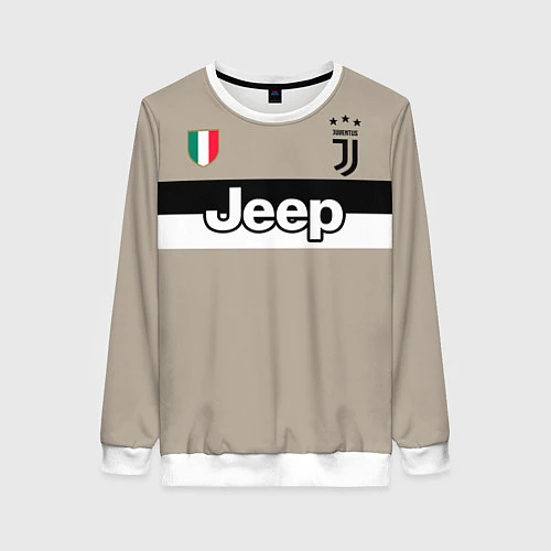 Женский свитшот FC Juventus: Away 18/19 / 3D-Белый – фото 1