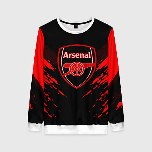 Женский свитшот Arsenal FC: Sport Fashion / 3D-Белый – фото 1