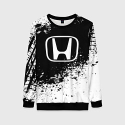 Свитшот женский Honda: Black Spray, цвет: 3D-черный
