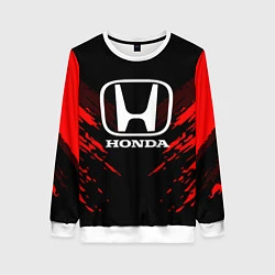 Женский свитшот Honda: Red Anger