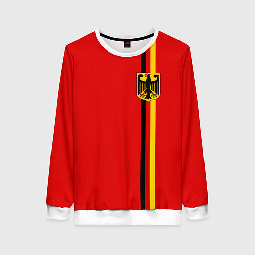 Женский свитшот Германия / 3D-Белый – фото 1