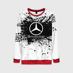 Женский свитшот Mercedes-Benz: Black Spray