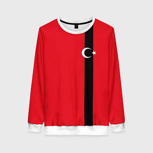 Женский свитшот Турция / 3D-Белый – фото 1