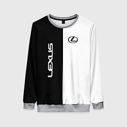 Женский свитшот Lexus: Black & White