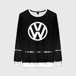 Женский свитшот Volkswagen: Black Abstract