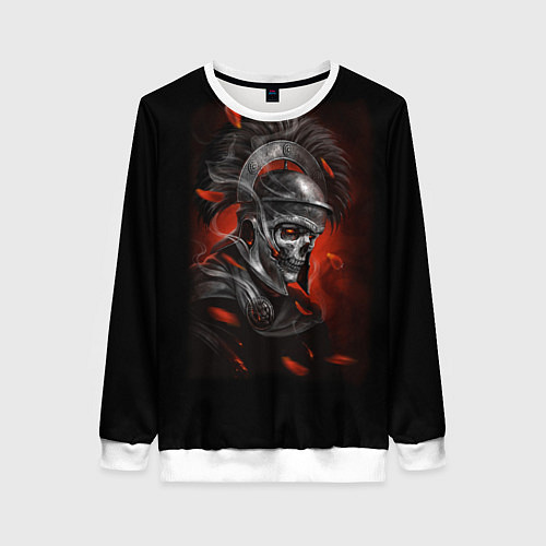 Женский свитшот Мертвый легионер / 3D-Белый – фото 1