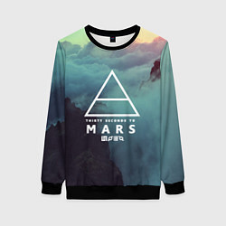 Свитшот женский 30 STM: Dark Heaven, цвет: 3D-черный