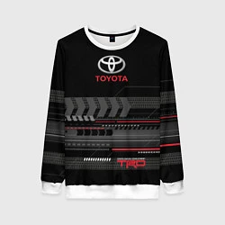 Свитшот женский Toyota TRD, цвет: 3D-белый