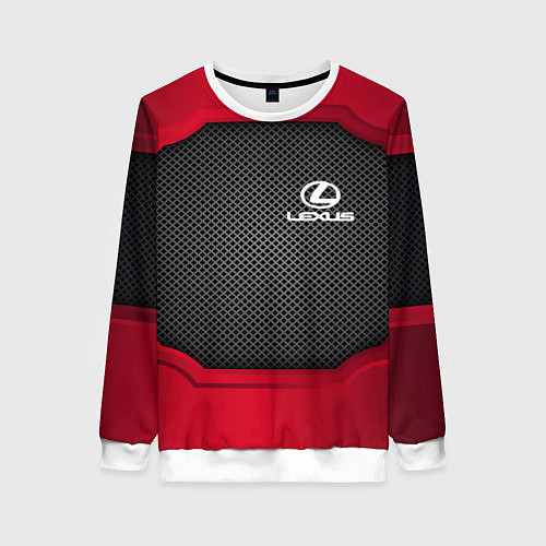 Женский свитшот LEXUS SPORT / 3D-Белый – фото 1