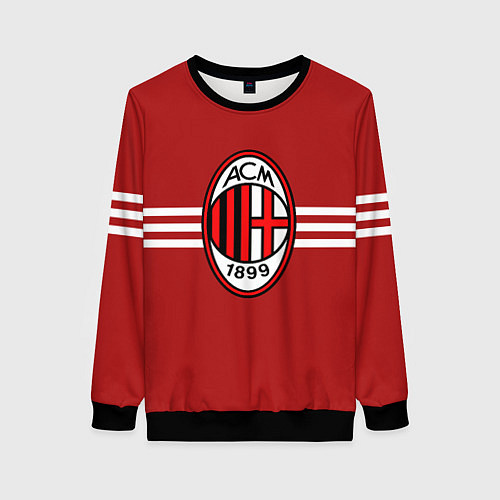 Женский свитшот AC Milan 1899 / 3D-Черный – фото 1