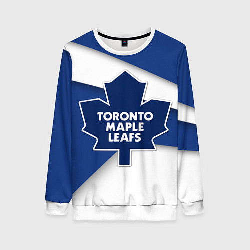 Женский свитшот Toronto Maple Leafs / 3D-Белый – фото 1